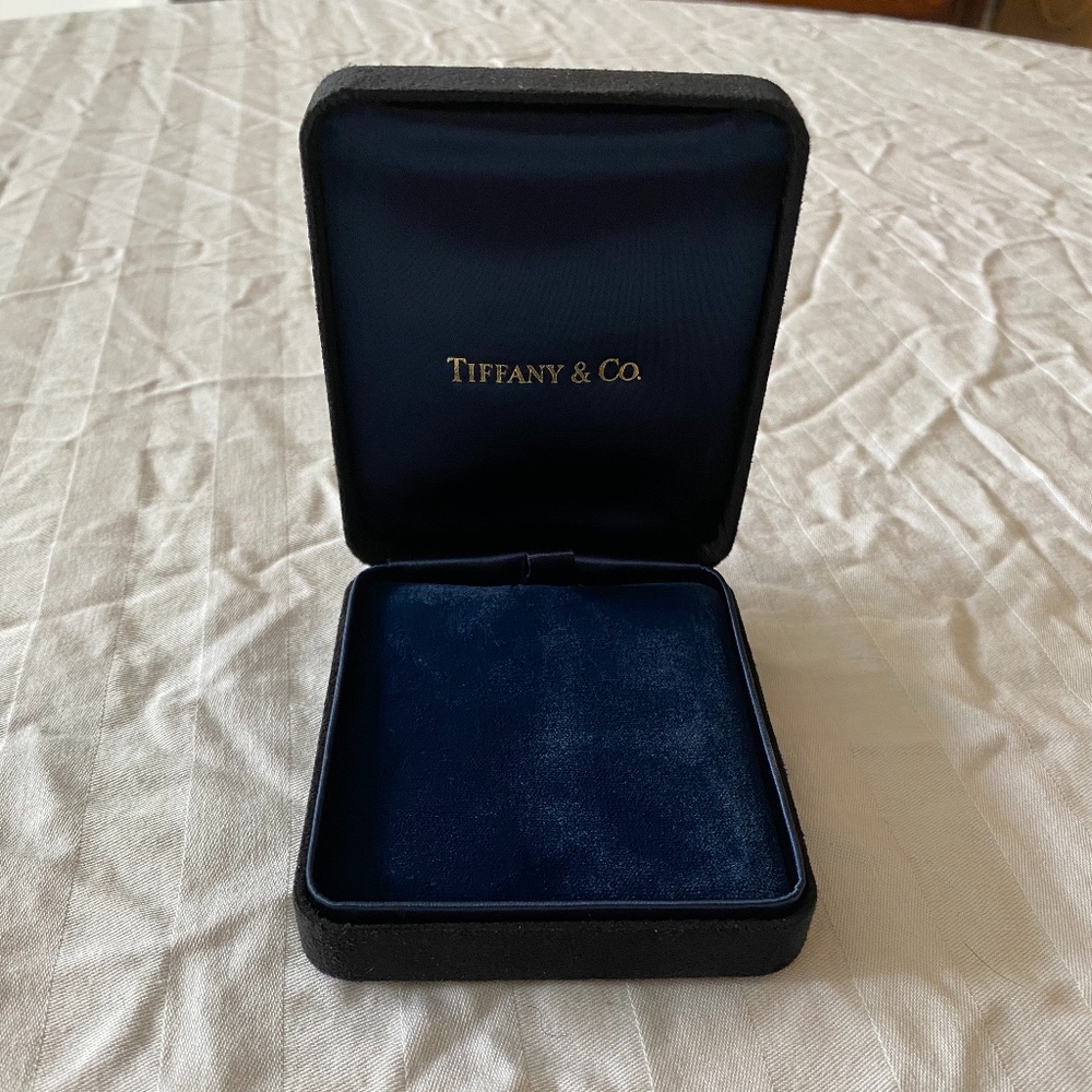 Tiffany & Co. Suede & Satin Presentation Box